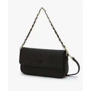 갤러리아 DCWA3F157 닥스 블랙 로고장식 소가죽 미니숄더백