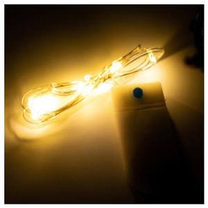 와이어전구10구/led(엘이디)골드/1M