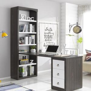 아이 공부방 두꺼운우드 책장형 서랍 공부책상 1500 / 가구 학생용 심플한 멋진