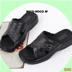 니코보코 보스 남성 오피스 슬리퍼 /블랙/세련된 디자인/베이직 슬리퍼/사무실/여행/외출/다양한 활동/고급스런/