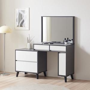 [바로방 가구]엘리 800 익스텐션 확장형 수납 화장대 거울 정리 침실 원룸 콘솔 서랍장