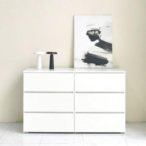 [NS홈쇼핑][보루네오 하우스] 아르메 클라로 빅와이드 3단 서랍장[33661420]