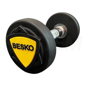 베스코 TPU 우레탄 아령 덤벨 뎀벨 세트 헬스장 홈트 11kg 낱개