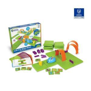 ab01 러닝리소스 LER 2831 코드앤고 로봇마우스 코딩세트+활용집포함 코딩로봇 코딩마우스 코딩수업세트