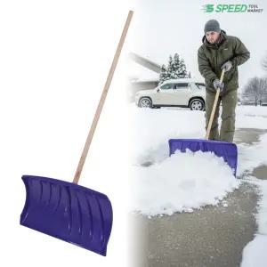 원터치 광폭 넉가래 눈밀대 제설 눈삽 제설도구