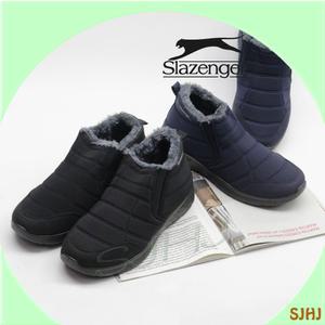 슬레진저 156 베르니 남성 털 방한 슬립온 /블랙/네이비/따쓰한/스타일 사는 겨울 슈즈/발편한 슈즈/푸근한/눈/얼음/강추위/