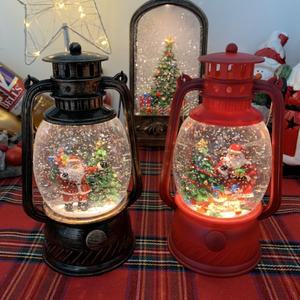 크리스마스 캠핑랜턴 워터볼 스노우볼 오르골 성탄장식 2Ty