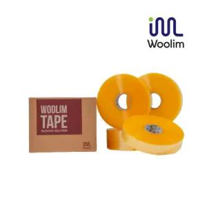 우림 자동 기계테이프 박스테이프 중포장용 투명 1000m 5개