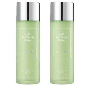 [10%+카드12%] 김정문알로에 큐어 모이스트 카밍 에멀젼 130ml 2개