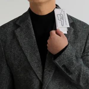 [맨즈북]보풀방지 캐시미어 남성 반폴라 니트 홀가먼트 터틀넥