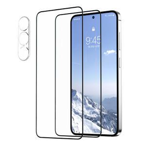 케이맥스 갤럭시 S25 S24 울트라 플러스 풀글루 강화유리 필름(지문인식) 2매 + 카메라필름1매