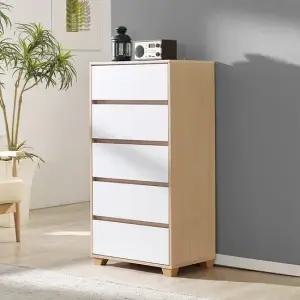 리자 싱글 5단 서랍장 600 착불