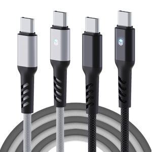 [본사직영] PD C to C 60W C타입 고속충전케이블 LED 플렉시블 30cm