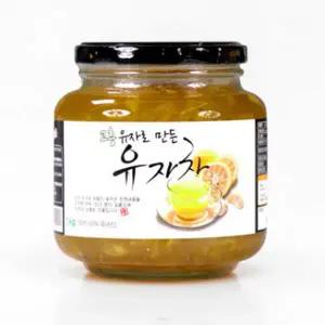 [에덴식품] 25년 햇 유자차 고흥 유자로 만든 유자차 1kg x 2병