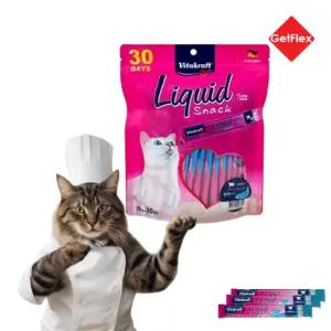 비타크래프트 30일 리퀴드 대용량 고양이츄르 간식 15g 30개입 연어&오메가3