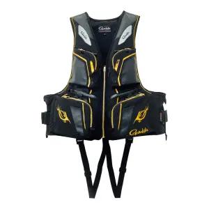 가마가츠 GM-2193 플로팅베스트 블랙골드 낚시구명조끼 선상구명조끼