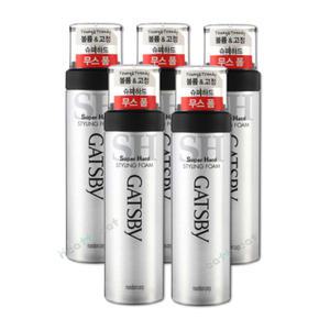 갸스비 무스 폼 슈퍼 하드 스타일링폼 185ml x 5개