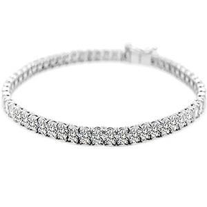 4발 1부 랩 그로운 다이아 테니스팔찌