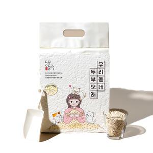 동묘동락 우리동네 고양이 두부모래 1.5mm 2.4kg x6개 (set)