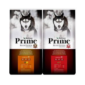 프라임 블랙에디션 34 큰입자 작은입자 20kg 강아지사료 대용량 대형견 개사료
