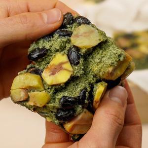 [마을기업싸리재]식사대용 설기떡 [ 알밤 쑥설기 100g 10봉 ] 개별포장떡 콩 쑥떡