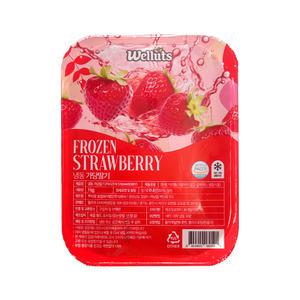 웰루츠 국산 냉동 가당딸기 슬라이스 1kg