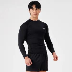 남자 머슬핏 긴팔 래쉬가드 상의 수영복티셔츠 물놀이옷 스윔웨어 래쉬가드티 비치수영복 워터파크 컴프레션 짐웨어 베이스레이어