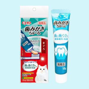 이나바 챠오 덴탈케어 츄르치약 18g 참치 고양이간식