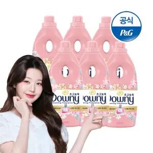 다우니 초고농축 섬유유연제 향수컬렉션 스프링가든 1Lx6