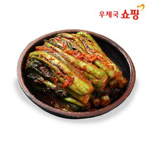 [우체국쇼핑] 양념이 풍부해 더 맛잇는 전라도 갓김치 / 꼭지김치