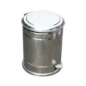 노아 페달형 스텐휴지통 쓰레기통(30L) 315x520 스테인리스 업소용 주방용 실내용