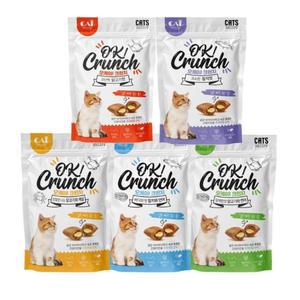 길냥이와 친해지는 가성비간식 한입쏙 크런치 잘먹는간식