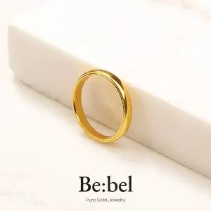 순금반지 3.75g 24k 디자인 데일리 여성 심플 링 비벨 한돈 1돈