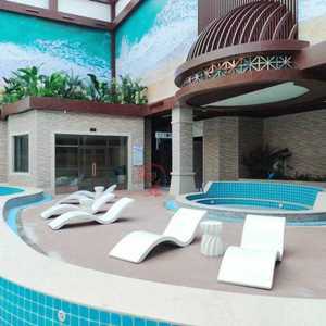 해변 온천 라운지 호텔수영장 의자 태닝배드 썬배드