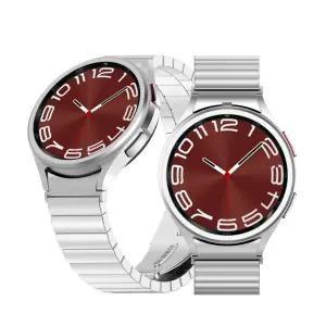 갤럭시워치7 6 5 4 스트랩 메탈 링크브레이슬릿 호환 밴드 시계줄