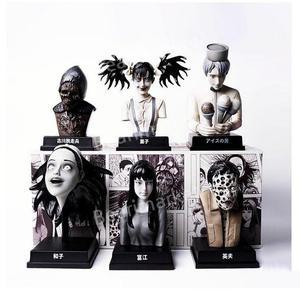 이토 준지 피규어 토미에 이토준지 2세대 랜덤박스 한정판 컬렉션 풀세트 6개