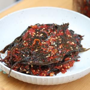 국산 양념깻잎 장아찌 반찬 500g 순창 장담아