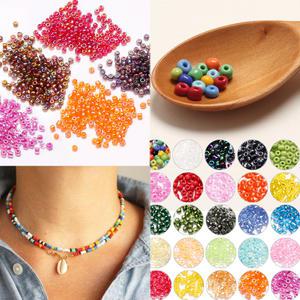 시드 비즈 작은 팔찌 목걸이 구슬 반지 DIY 만들기 대용량