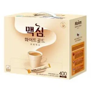 맥심 화이트골드 커피믹스 스틱 400T / NU