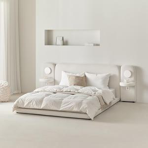 퍼니코 빈 슬림형 아쿠아텍스 패브릭/부클레 호텔 침대 Q/K 공용