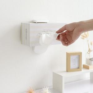 각티슈거치대 각티슈 비닐랩 부착식벽걸이 티슈거치 Fixer 각티슈홀더 크리넥스