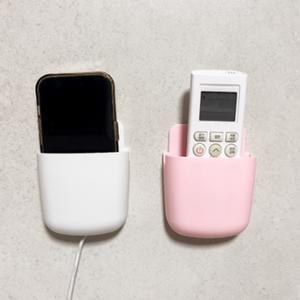 벽부착 리모컨정리함 수납꽂이함 에어컨 히터 리모컨거치대 부착식보관함 플라스틱함