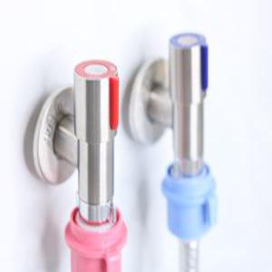 세탁기 수도꼭지 스텐 슬림 납작수전 커플링꼭지 베란다 SUS304