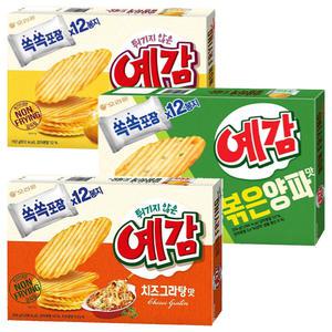 예감 192G (1개)+예감치즈 204G(1개)+예감양파 204G(1개)