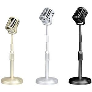 마이크 모형 소품 인테리어 립싱크 촬영 파티 장식품 스튜디오