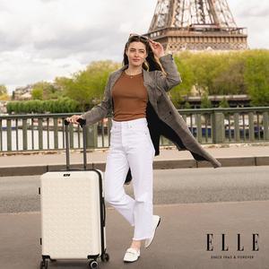 [엘르] 블랑 하드 캐리어 25인치 여행용 수화물 캐리어 ELP50125