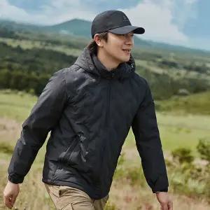 [블랙야크](하남점)남성 F/W 가을겨울 경량후드다운자켓 남성 제로스팟 후디 다운자켓 1BYPAW4003