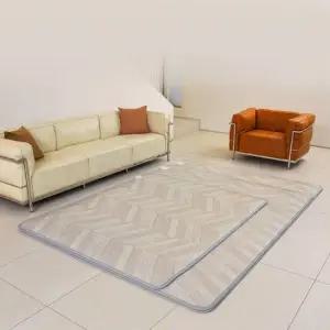 한일 탄소 거실전기매트 헤링본 특대형