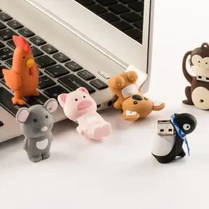 실리콘 캐릭터 USB 메모리 일체형 휴대용 16G