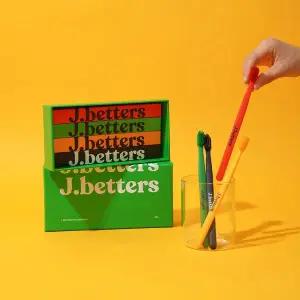 제이베럴즈 미세모 칫솔 8개+8개(총16개)